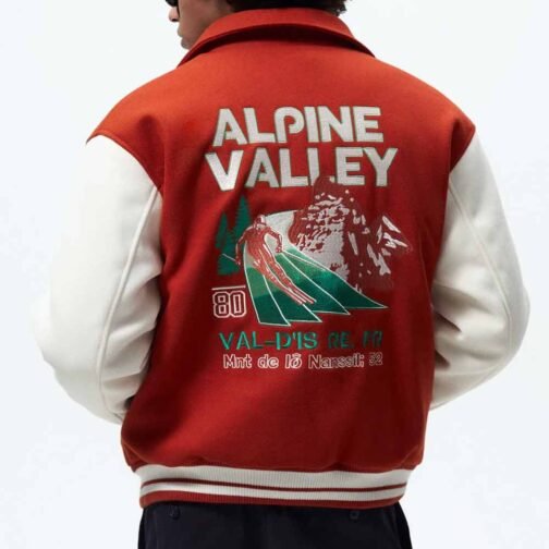 All Day Ski 80 Varsity Jacket - Image 4