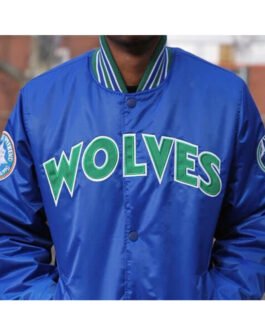All Star Weekend Minnesota Timberwolves Blue Jacket
