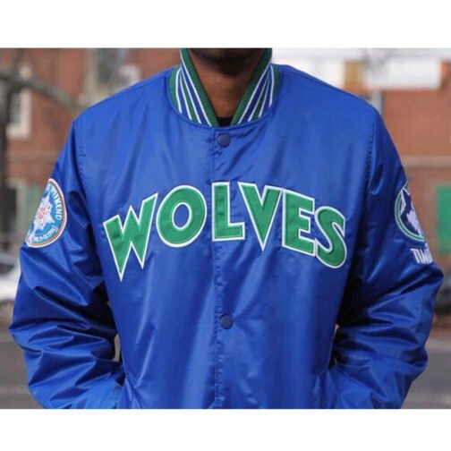 All Star Weekend Minnesota Timberwolves Blue Jacket - Image 2