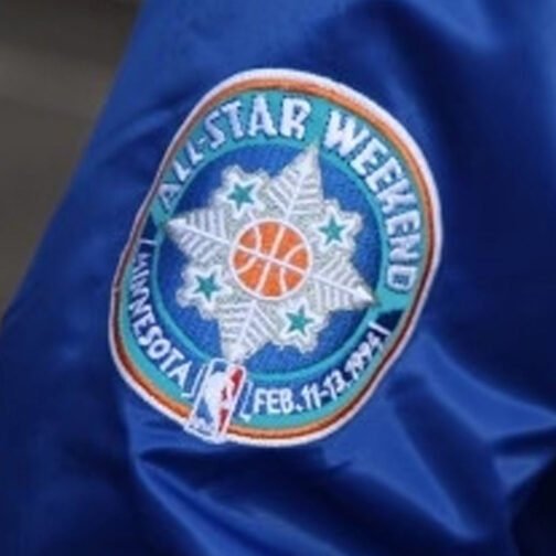 All Star Weekend Minnesota Timberwolves Blue Jacket - Image 3