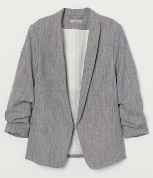 The Flash Season 08 Allegra Garcia Gray Blazer