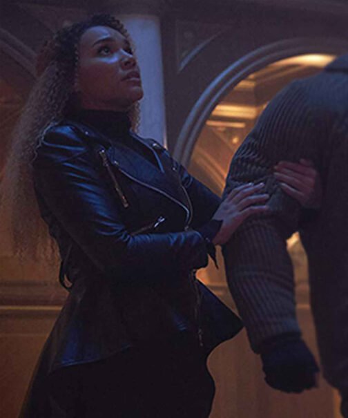 The Umbrella Academy Emmy Raver Lampman Frock Style Jacket - Image 2