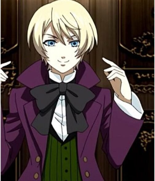 Alois Trancy Black Butler 2 Purple Cotton Coat - Image 5