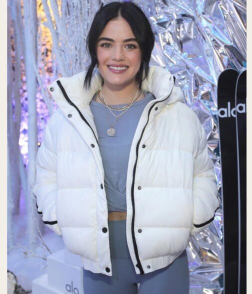 Lucy Hale Alo’s Winter House Hooded Jacket - Image 2