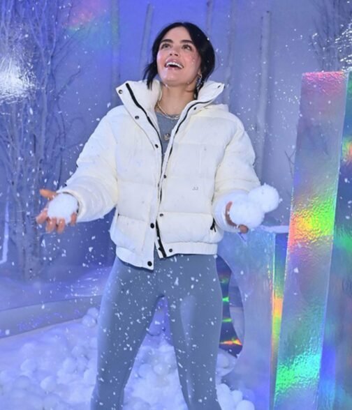 Lucy Hale Alo’s Winter House Hooded Jacket - Image 9