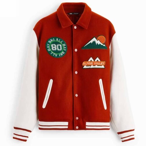 All Day Ski 80 Varsity Jacket