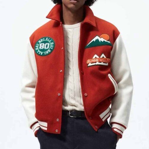 All Day Ski 80 Varsity Jacket - Image 5