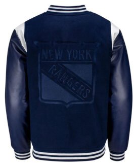 Alternate NY Rangers Varsity Jacket