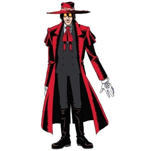 Alucard Hellsing Wool Red Coat - Image 6
