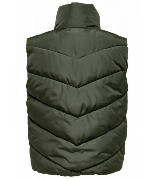 Amber Marshall Heartland Green Puffer Vest - Image 2