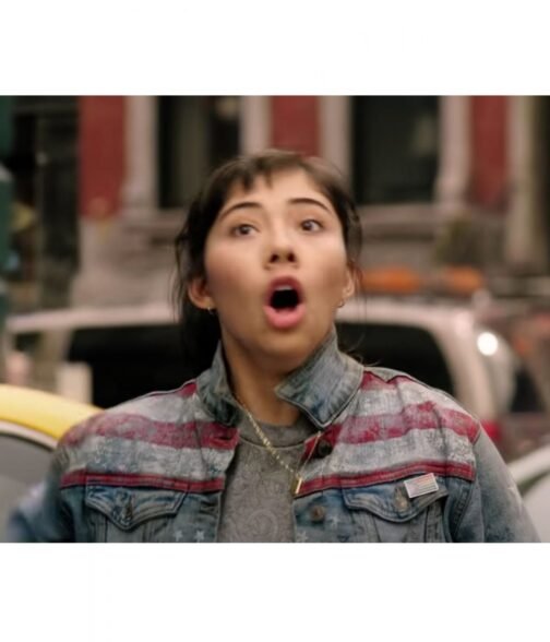 Xochitl Gomez Doctor Strange in the Multiverse of Madness Denim Blue Jacket - Image 22