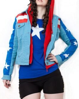 Miss America America Chavez Blue Jacket