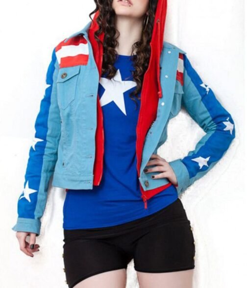 Miss America America Chavez Blue Jacket