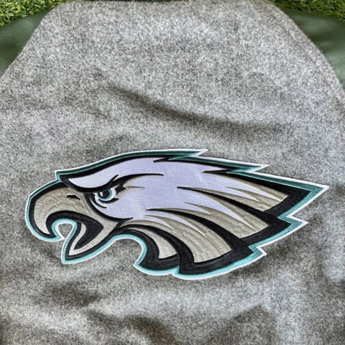 American Flag Philadelphia Eagles Varsity Jacket - Image 4