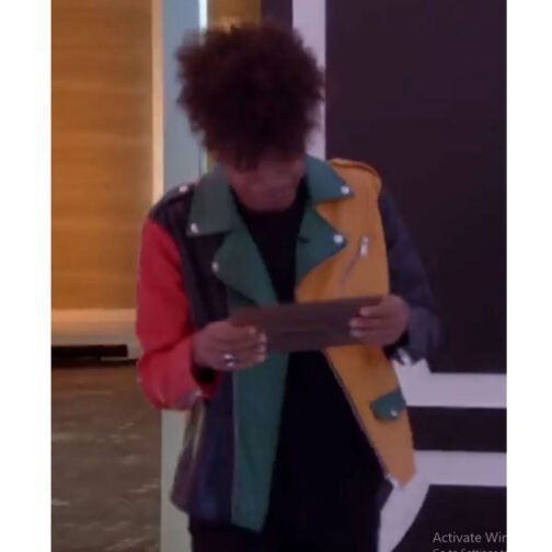 Isaac Brown American Idol Leather Jacket - Image 9