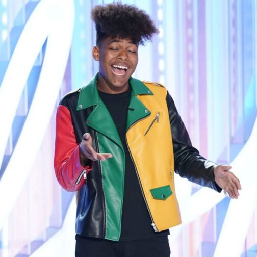 Isaac Brown American Idol Leather Jacket - Image 7
