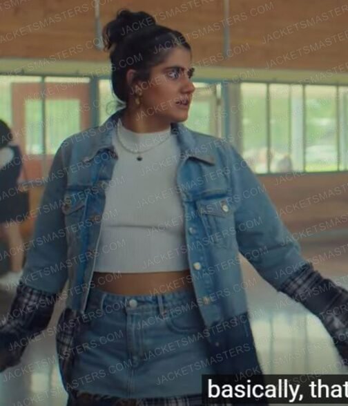 Heartbreak High Ayesha Madon Blue Denim Jacket - Image 5