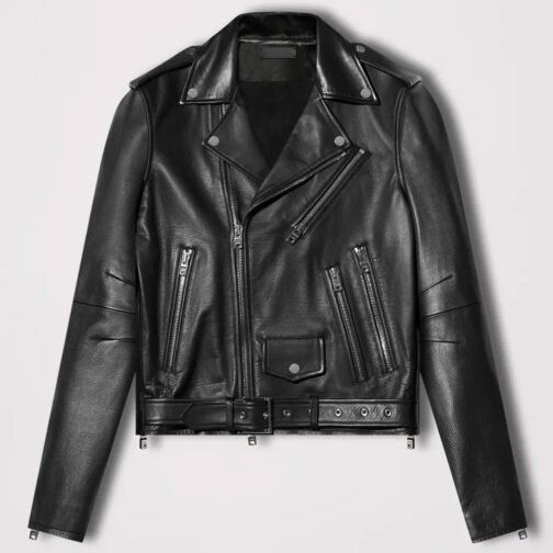 Amiri Biker Leather Jacket