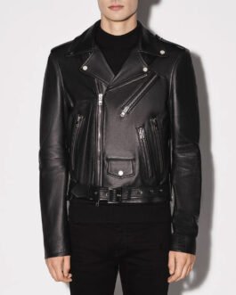 Amiri Biker Leather Jacket