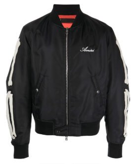 Amiri Applique Detail Bomber Jacket