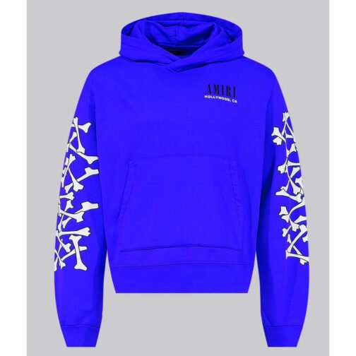 Amiri Bones Popover Hoodie - Image 4