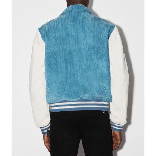 Bones Amiri Corduroy Varsity Jacket - Image 4