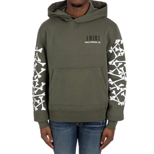Amiri Bones Popover Hoodie - Image 18
