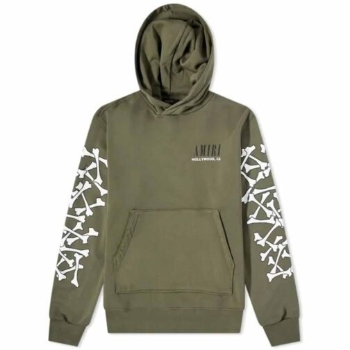 Amiri Bones Popover Hoodie - Image 2