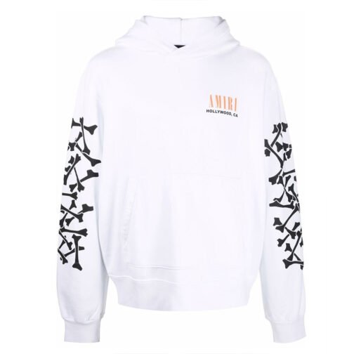 Amiri Bones Popover Hoodie - Image 5