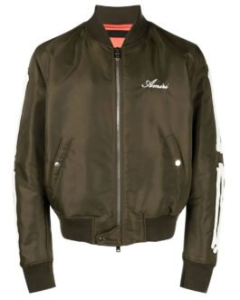 Amiri Applique Detail Bomber Jacket