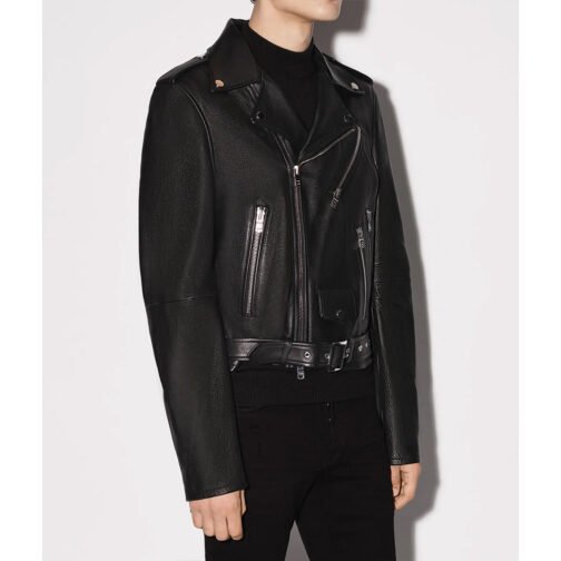 Amiri Biker Leather Jacket - Image 5