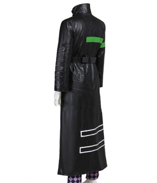 Kent Amnesia Buckle Black Leather Coat - Image 6