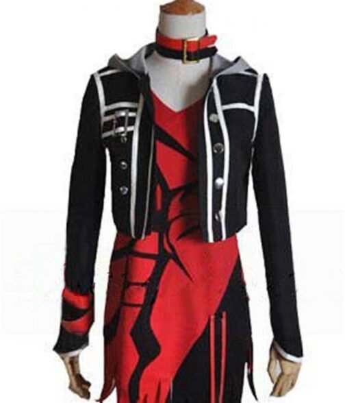 Shin Amnesia Black Cropped Cotton Jacket