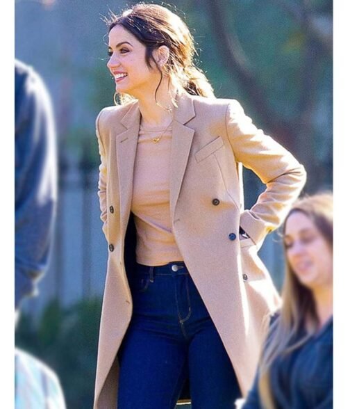 Ana De Armas Deep Water Coat - Image 3
