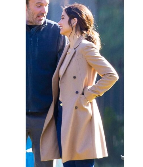 Ana De Armas Deep Water Coat - Image 7