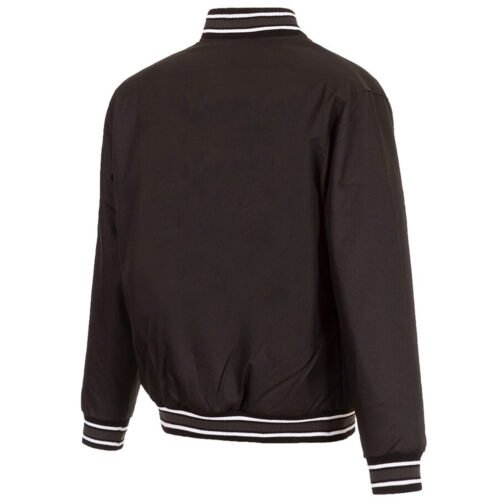 Anaheim Ducks Front Hit Poly Twill Black Jacket - Image 2