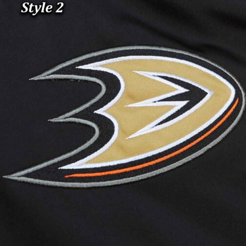 Anaheim Ducks Heavyweight Satin Jacket - Image 5