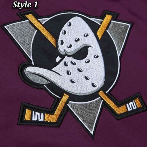 Anaheim Ducks Heavyweight Satin Jacket - Image 6
