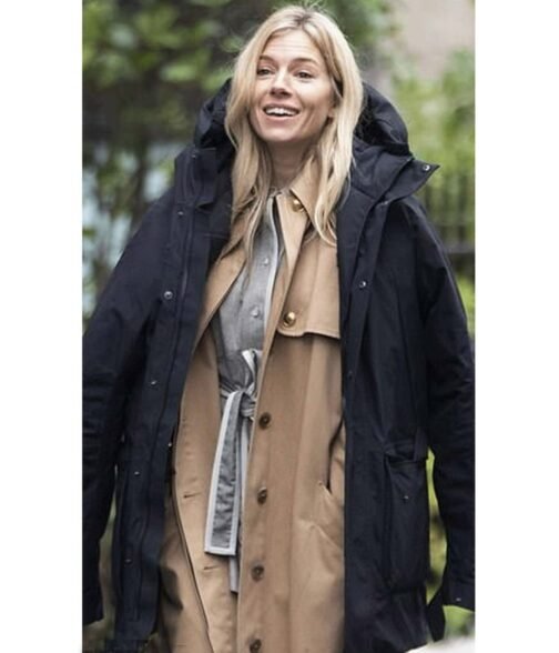 Anatomy of a Scandal Sienna Miller Black Hooded Jacket - Image 8