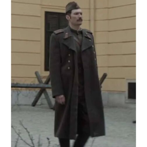 Andrei Nova The Tattooist of Auschwitz Trench Coat - Image 3