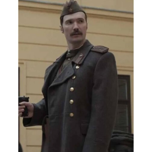 Andrei Nova The Tattooist of Auschwitz Trench Coat - Image 2