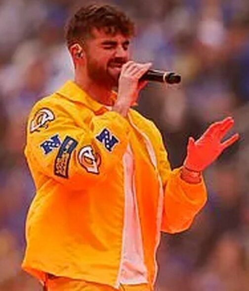Andrew Taggart The Chainsmokers LA Rams Yellow Jacket - Image 3