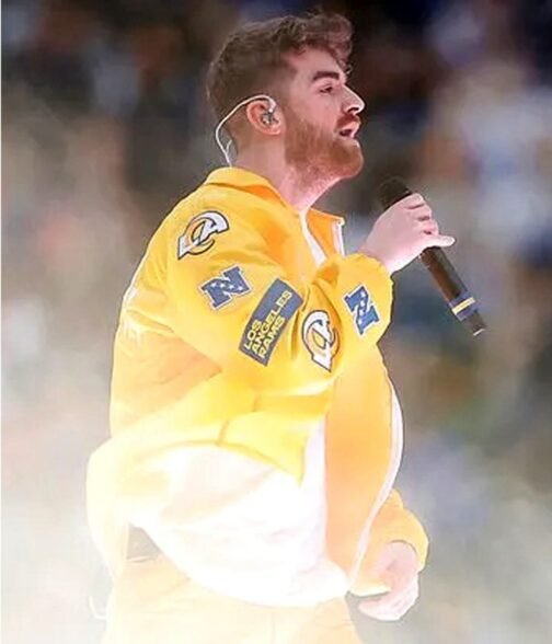 Andrew Taggart The Chainsmokers LA Rams Yellow Jacket - Image 5