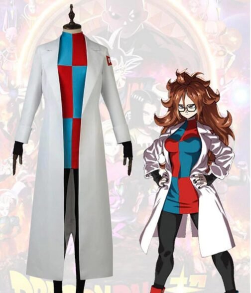 Android 21 Dragon Ball Fighter Z Cotton Coat - Image 12