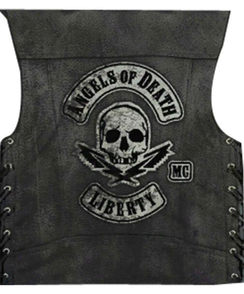 Angels of Death Liberty GTA Leather Vest - Image 2