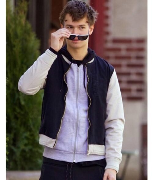 Ansel Elgort Baby Driver Bomber Jacket - Image 9