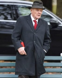 Anthony Hopkins Armageddon Time Wool Coat