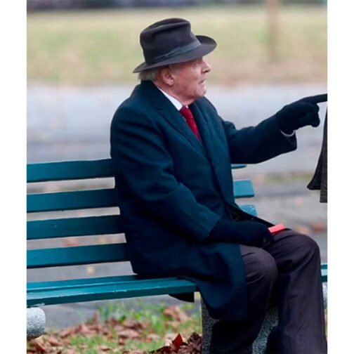 Anthony Hopkins Armageddon Time Wool Coat - Image 13