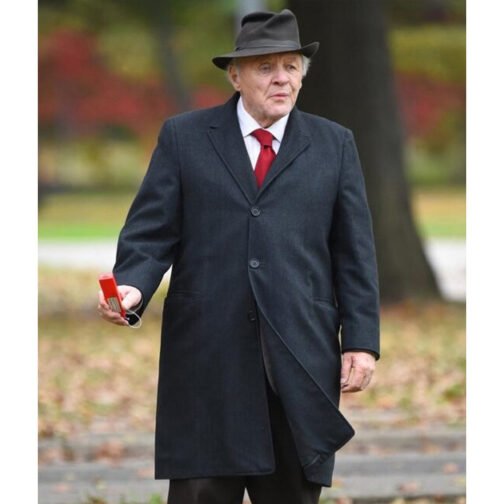 Anthony Hopkins Armageddon Time Wool Coat - Image 5
