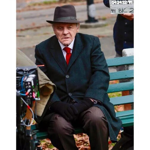 Anthony Hopkins Armageddon Time Wool Coat - Image 11